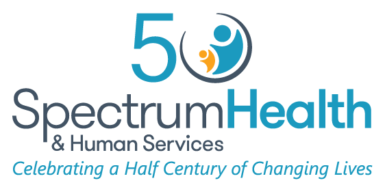 Spectrum Health Logo-50 Years-stacked